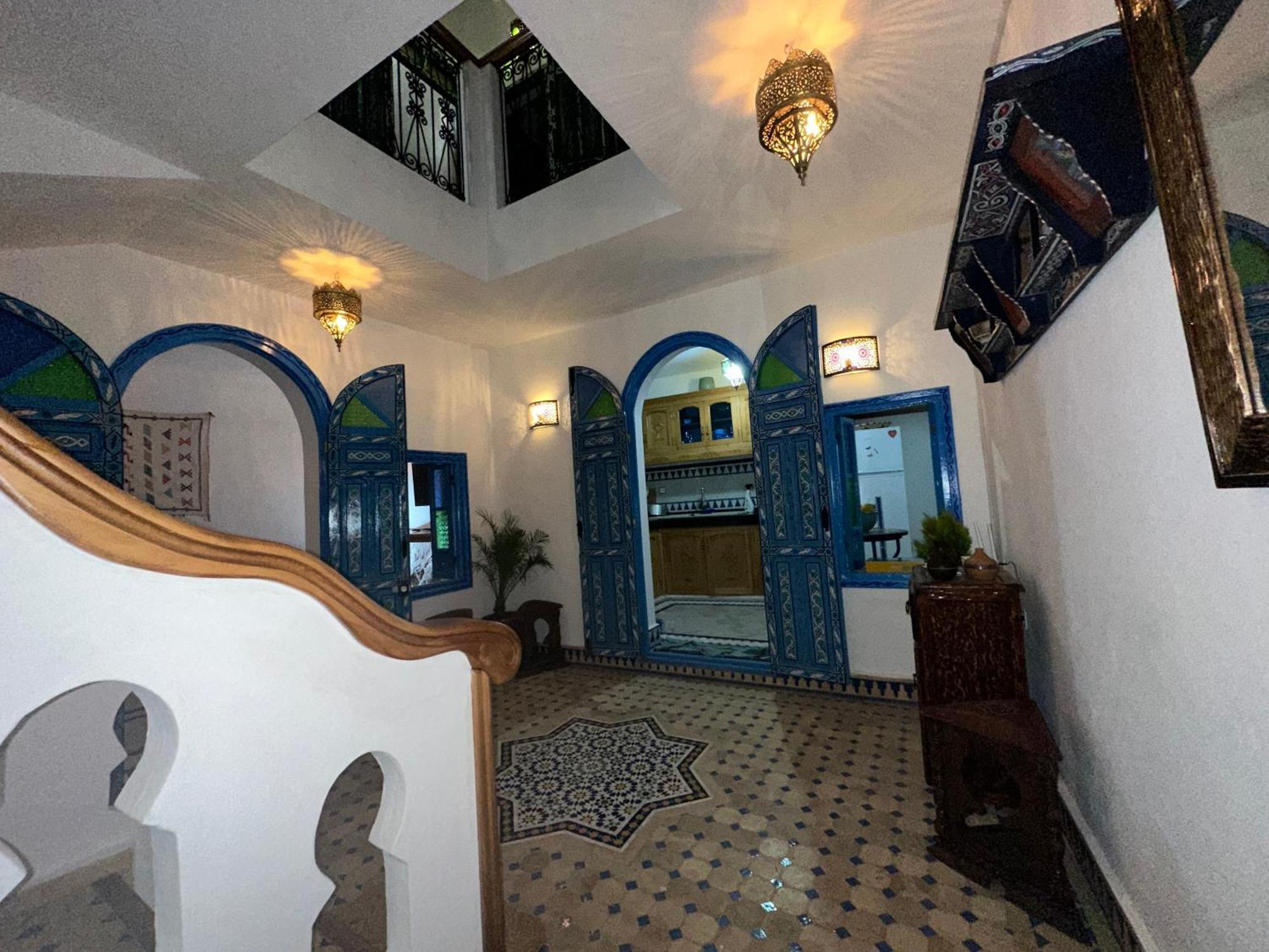 Dar Al Mansoura Riad Чефчауен Екстериор снимка